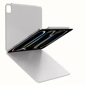 For 2025 iPad11  A16 10 10.9 2022 Pro 11 12.9 Inch Magnetic Case iPad Air4 5 10.9 Mini 6 8.3 Inch With Magnetic Detachable Cover