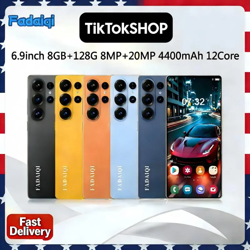 Fadaiqi-S26 Pro Zero-Light Face Unlock Smartphone | 8GB+128GB 4400mAh All-Day Battery US warehouse flash sale phone cost-effective phone flash sale phone SummerVibes unlockedphone