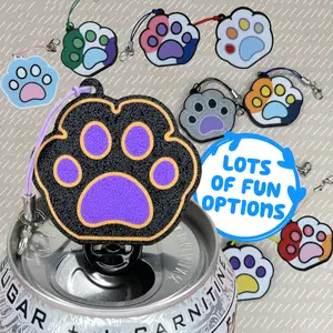 Tab Buddies Kitty Paw! Cute soda can tab opener help for long nails, kids, sore hands Kitchen Utensils Indoor Panda