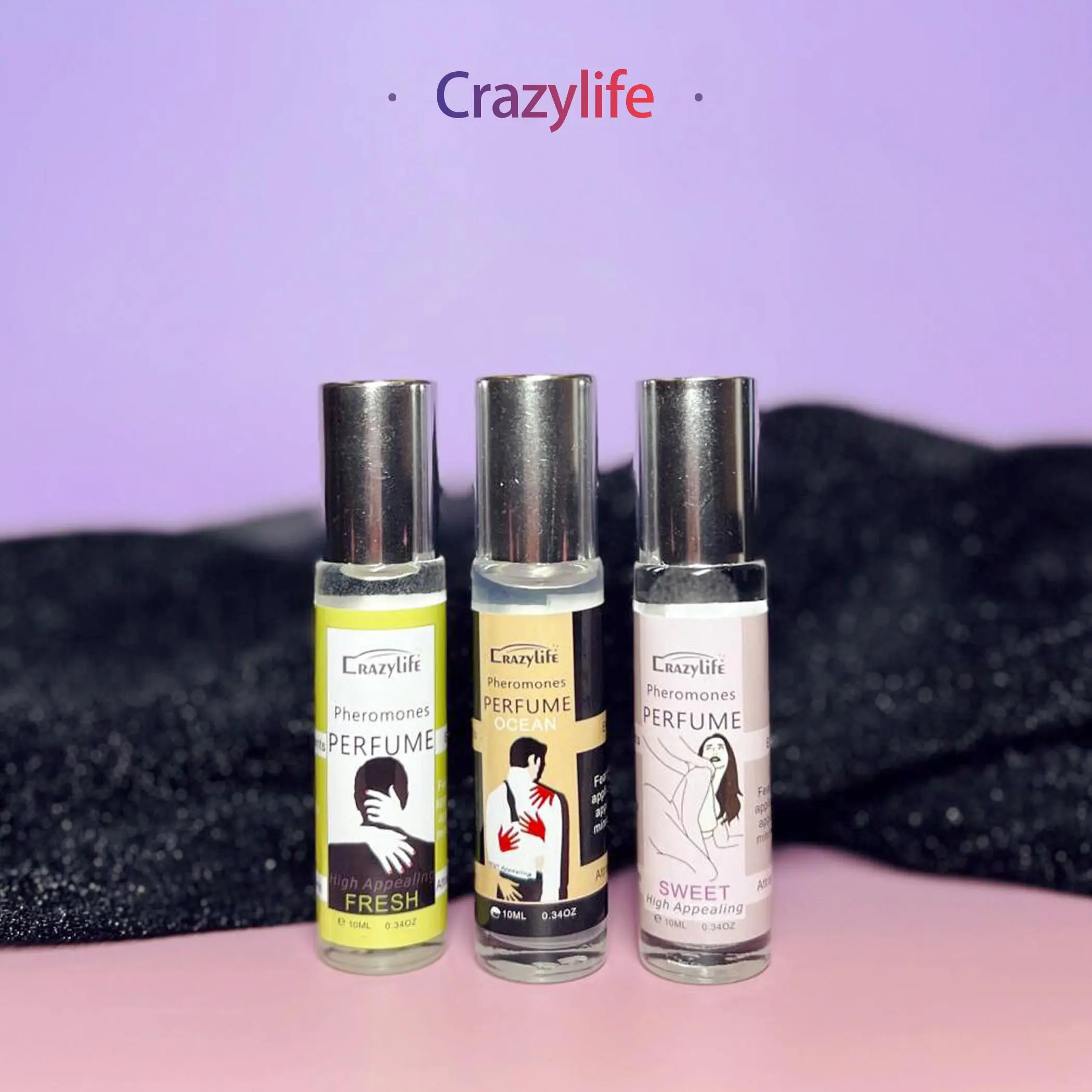 Crazylife Pheromone PerfumeA Erotic Fragrance That Attracts The Opposite Sex And Enhances The Relationship Between Couples honey oud perfume Long Lasting Scents Eau De Cologne