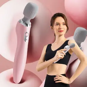 Portable USB Rechargeable Handheld Massager, High-Frequency Vibration Motor, Neck Back Leg Waist Muscle Relaxer, Suitable for All Ages, Portable Muscle Massagers