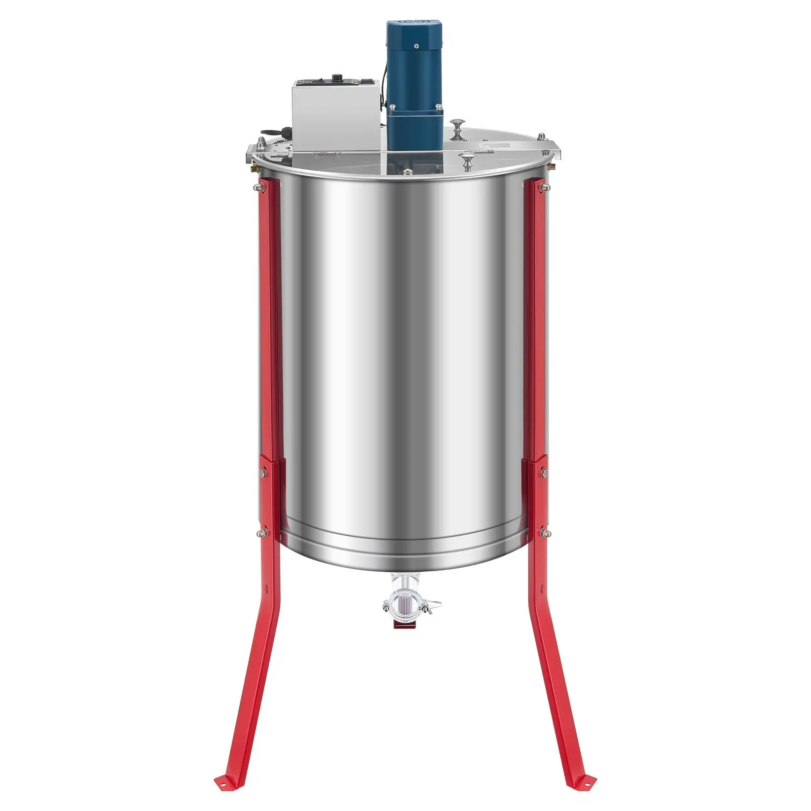 VEVOR Stainless Steel Electric Honey Extractor - 6-Frame Beekeeping Honeycomb Spinner for Efficient Honey Extraction, Spinner Unit