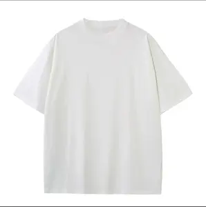 White T-Shirt Basic Classic Tee Plain Shirt Soft Cotton Casual Everyday Wear Lightweight Breathable Unisex Fashion Top for Men Women