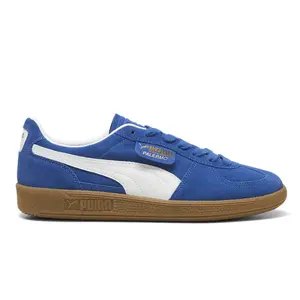 PUMA Mens Palermo Lace Up Sneakers Shoes - Blue