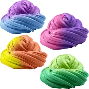 Squeeze Craft Color Changing Frudge Putty Heat Sensitive - 4 Pack Frudge Putty - Ideal for Sensory and Tactile Stimulation, Event Prizes, Easter Bag Stuffer, Slime Party, Educational Game, Fidget Toy