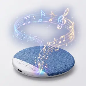 Under Pillow Sleep Speaker, Ultra-Thin Personal Sound Machine with White Noise & Bluetooth, Partner-Friendly Close-Range Audio for One Person, Timer & Memory Function, Blind-Touch Buttons, Ideal Gift for Better Nighttime Smartphone