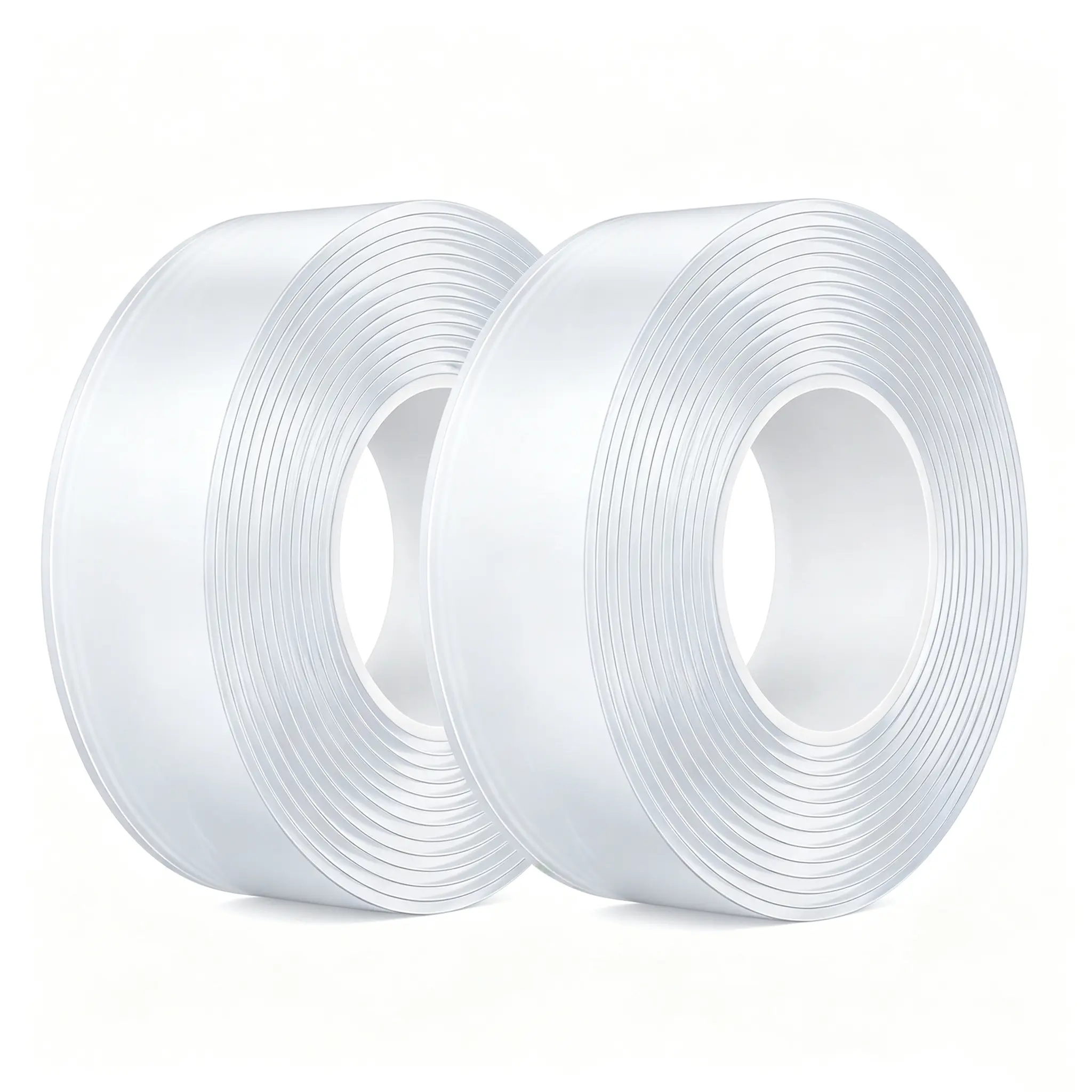 IRONFIX Durable Double Face Nano Tape (2 Volumes, 3m x 3cm x 2mm) - Heavy-Duty Adhesive Mounting Strips, No-Drill, No-Residue, Traceless Removable Tape for Home, Office Decor, Double Face Tape