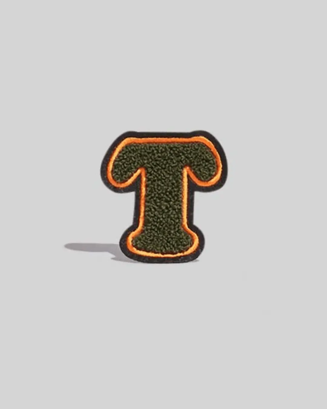 T Moss Chenille Varsity Letter Patch - Small