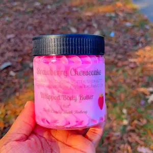 Strawberry cheesecake whipped body butter-=%2= new=%-=%2= bodybutter=%2=-creamy