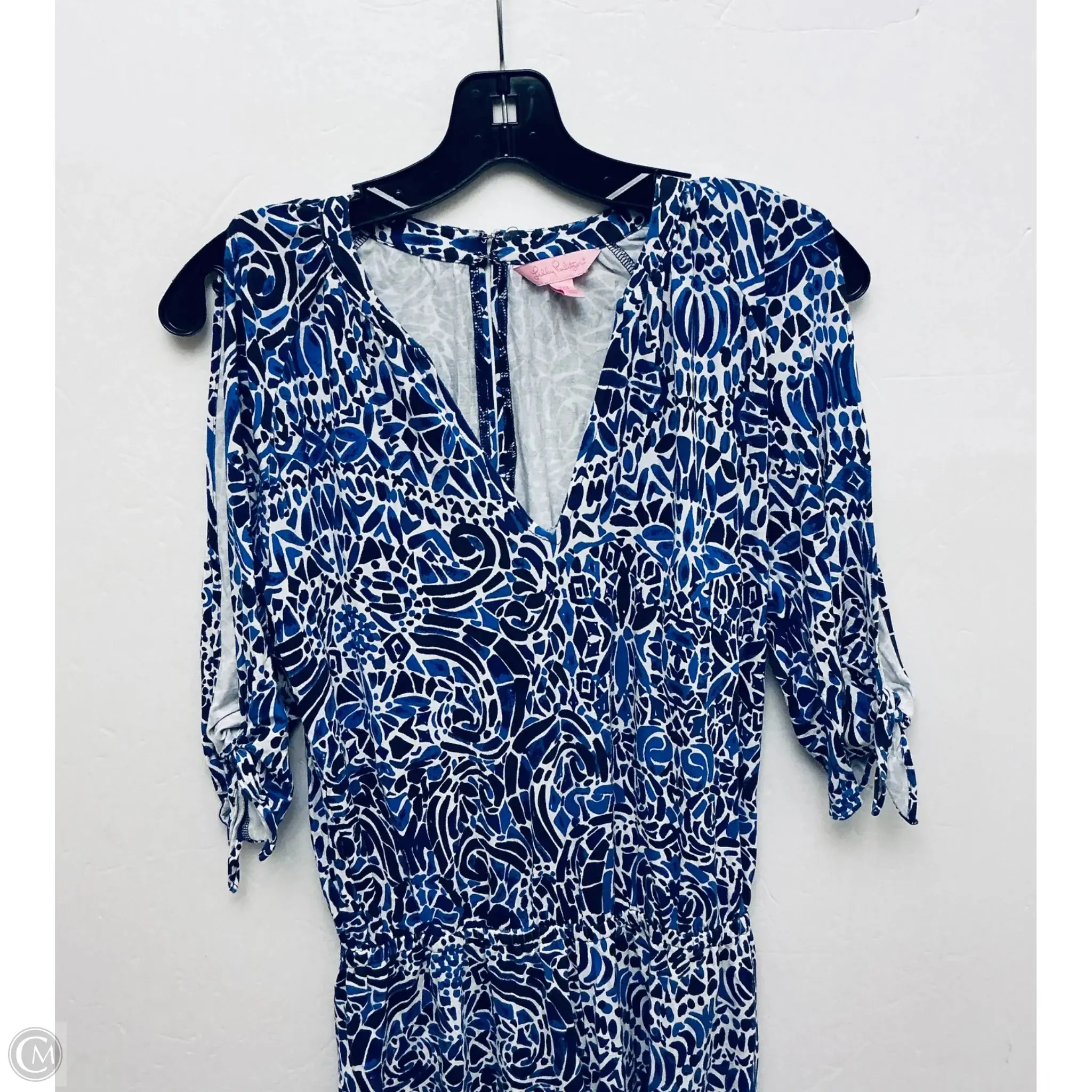 Romper Designer By Lilly Pulitzer In Blue, Size: Xxs
