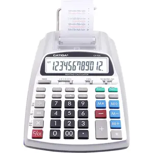 2025 Printing Calculator Adding Machine 10 Key, Desktop Home Office Calculator With Paper Roll Print Out, for Accounting Business Finance