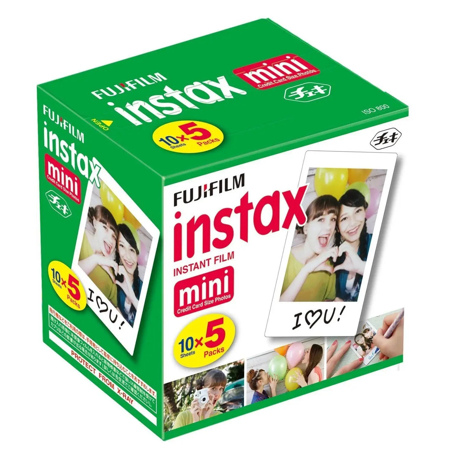 Fujifilm Instax Mini Color Instant Film - 50 Count Fujifilm Instax Mini Color Instant Film - 50 Count