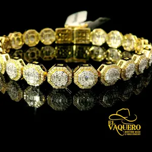 14K Gold Natural Diamond Bracelets