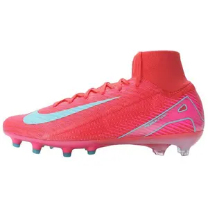Nike Mercurial Superfly 10 Elite AG Football Cleats with Leather Fabric for Men and Women in Pink Trending Shoes, House White Official Shoes to Get / Maison Mihara