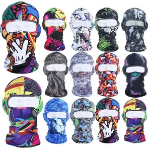 Outdoor Sports Balaclava UV Protection Breathable Riding Motorcycle Face Mask Cover Headgear Men Women Cycling Neck Face Shield and adjustable