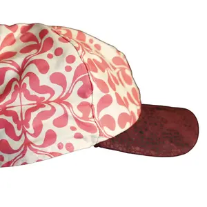 Threads By Tea Bespoke Hat - Unisex Wearable Art Handcrafted from Rare Deadstock Vintage Fabrics with Silk Satin Lining Adjustable Comfort