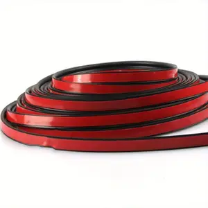 16.4ft Self-Adhesive B-Shaped Automotive Rubber Seal Strip - Reduce Noise & Improve Car Door Seal Trim
