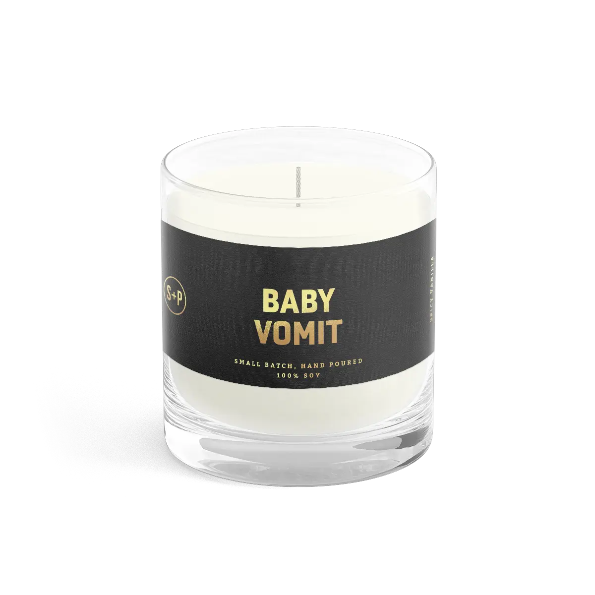 Baby Vomit - Gold Foil // Candle