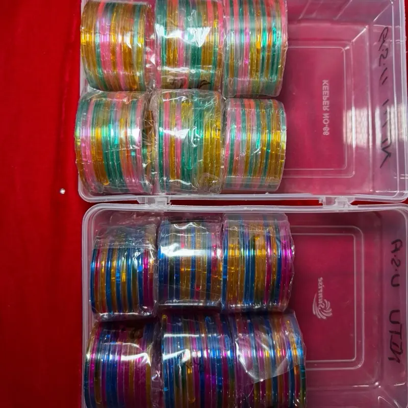 Multicolored Kashmiri Jelly Bangles for Women - Traditional Handcrafted Fashion Accessories for Daily Wear