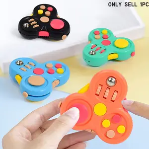 Creative Stress Relief Toy, 1 Count Colorful Fidget Cube Toy, Decompression Fingertip Game Toy, Fun Gift, Fidget Gadget, Stress Relief Fidgeting, Stress Relief Gadgets