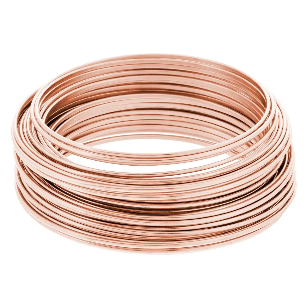 9m T2 Pure Copper Round Wire, Flexibility, Durability, Handling, Conductivity, Ideal for Plant Positioning, Handmade Crafts, Wiring, Professional Grade, DIY Projects, Sculpture, Bonsai, Versatile Use, Round Shape