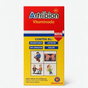 Artribion Vitaminado 30 Softgels  Joint & Pain Support – Reumatismo, Artritis, Inflamación, Dolor – 1000 mg