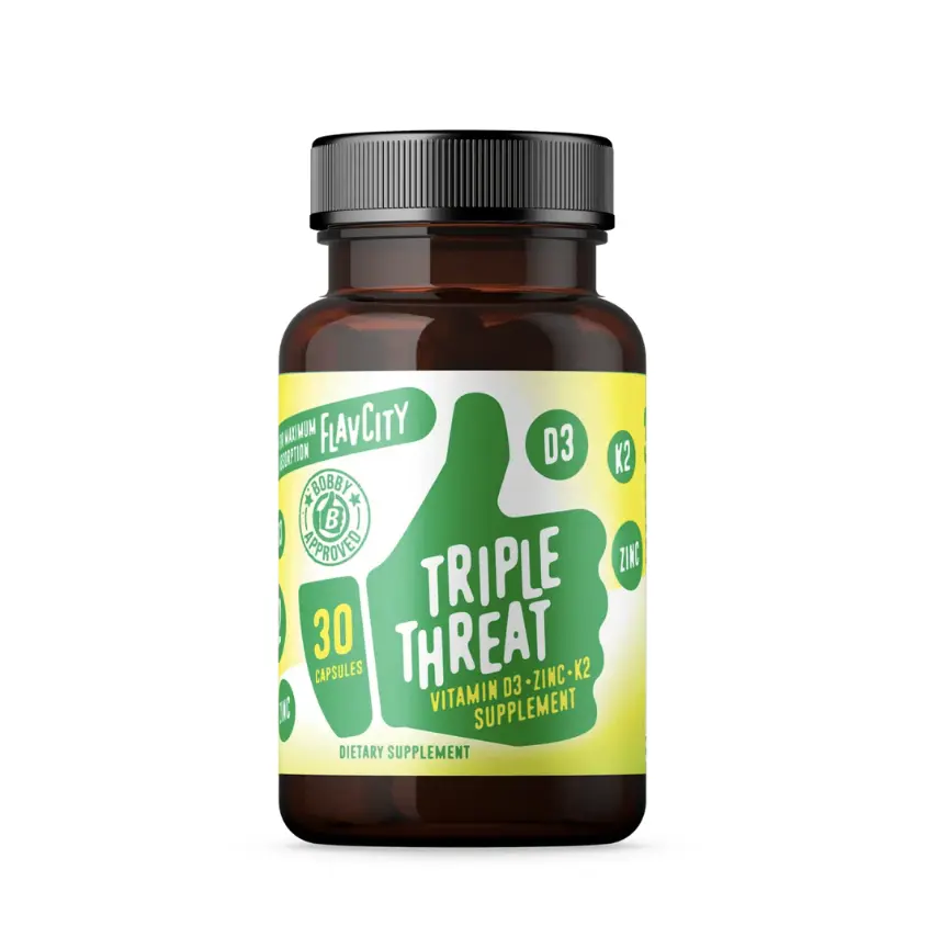 Triple Threat Supplement - 30 day supplement High Dose Vitamin Zinc
