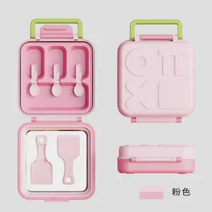 Homemade fried ice machine, no-plug-in fried yogurt machine, small household children's ice cream and popsicle mold set