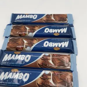 Mambo Chocolate Cameroon Milk Chocolate 25gr Pack of 20 Smooth Creamy Flavor