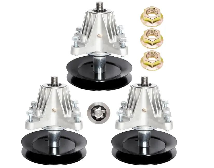 918-06978 618-06978 Spindle for Cub Cadet 54 Inch Deck 3Pack Fits Cub Cadet ZT1 54 RZT S54 L54 ZT2 54 XT1 ST54 GT54 XT2 54 GX54 Troy Bilt TB2454 Super Bronco 54 Craftsman T8400 G8400