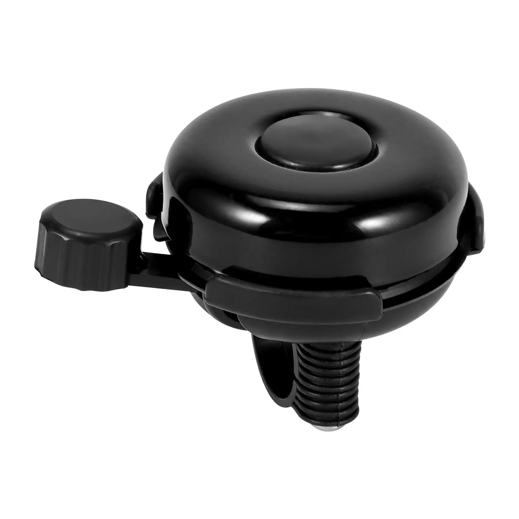 Bicycle Bell - Aluminum Bike Bell Ring - Classic Bicycle Bell for Adults Men Women Kids Girls Boys Bikes - Mountain Bike Accessories(black)