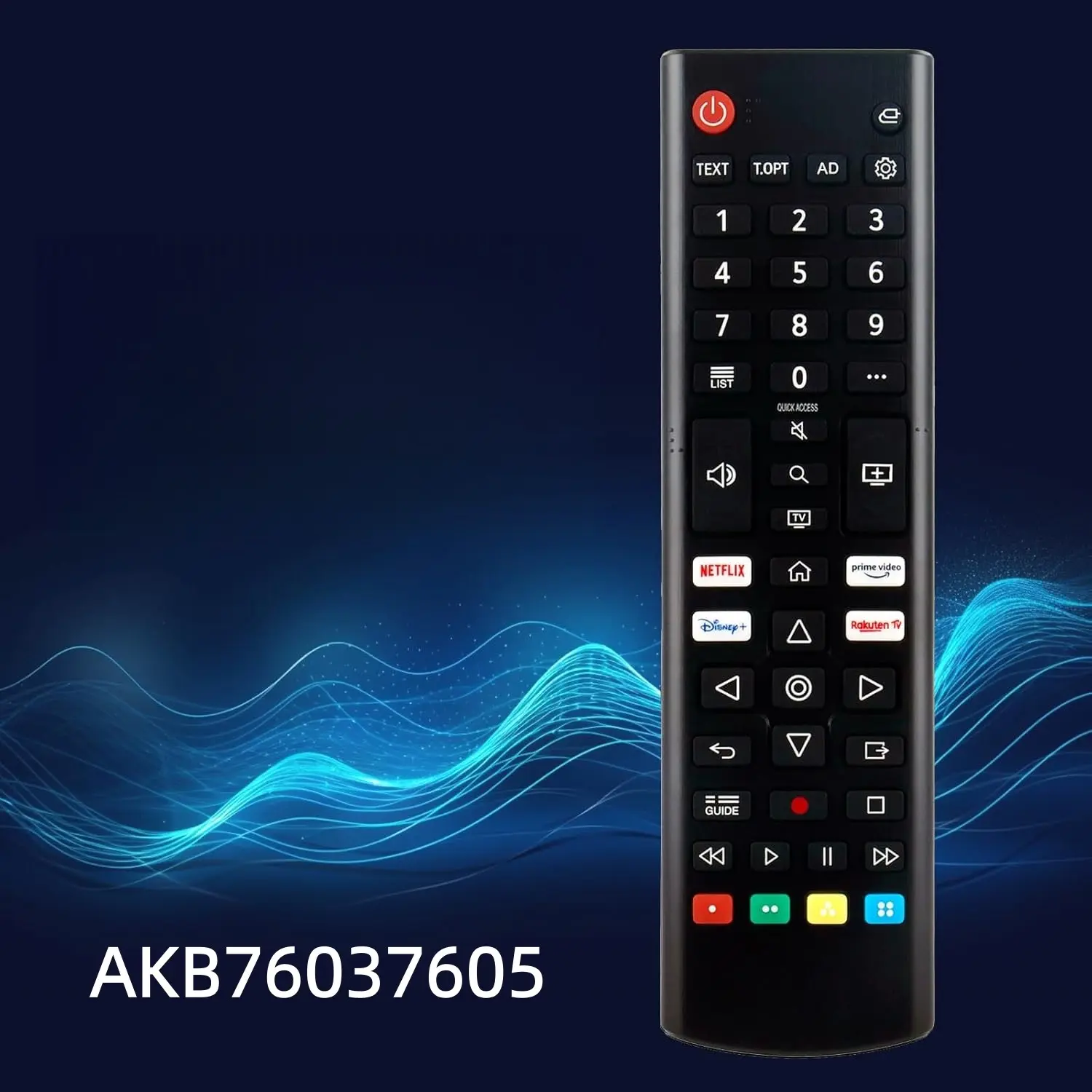 Replacement Remote Control for Lg 2021 Tvs, Compatible with Oled48a16la, Oled55a16la, Oled88z1, Nano95, Poled65b16la, Oled65c1pub,AKB76037605,AKB76043505,AKB76040301, Universal Remote Control, Home Appliance Remote