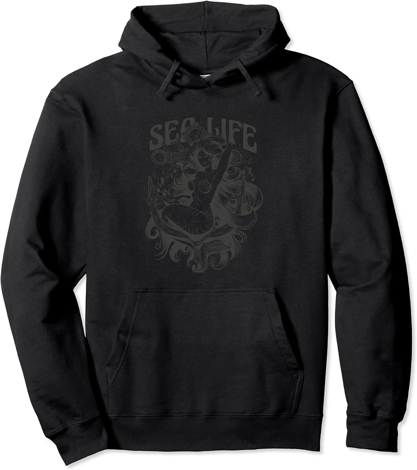 Mermaid Sea Sexy Beautiful Woman Pullover Hoodie - Nicolekhach Shop 40B0BGXXZRPH