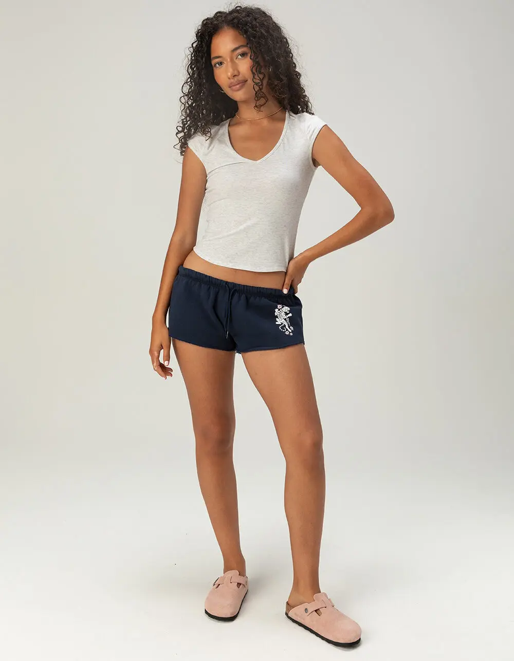 RIOT SOCIETY Tiger Womens Micro Shorts RIOT SOCIETY Tiger Womens Micro Shorts