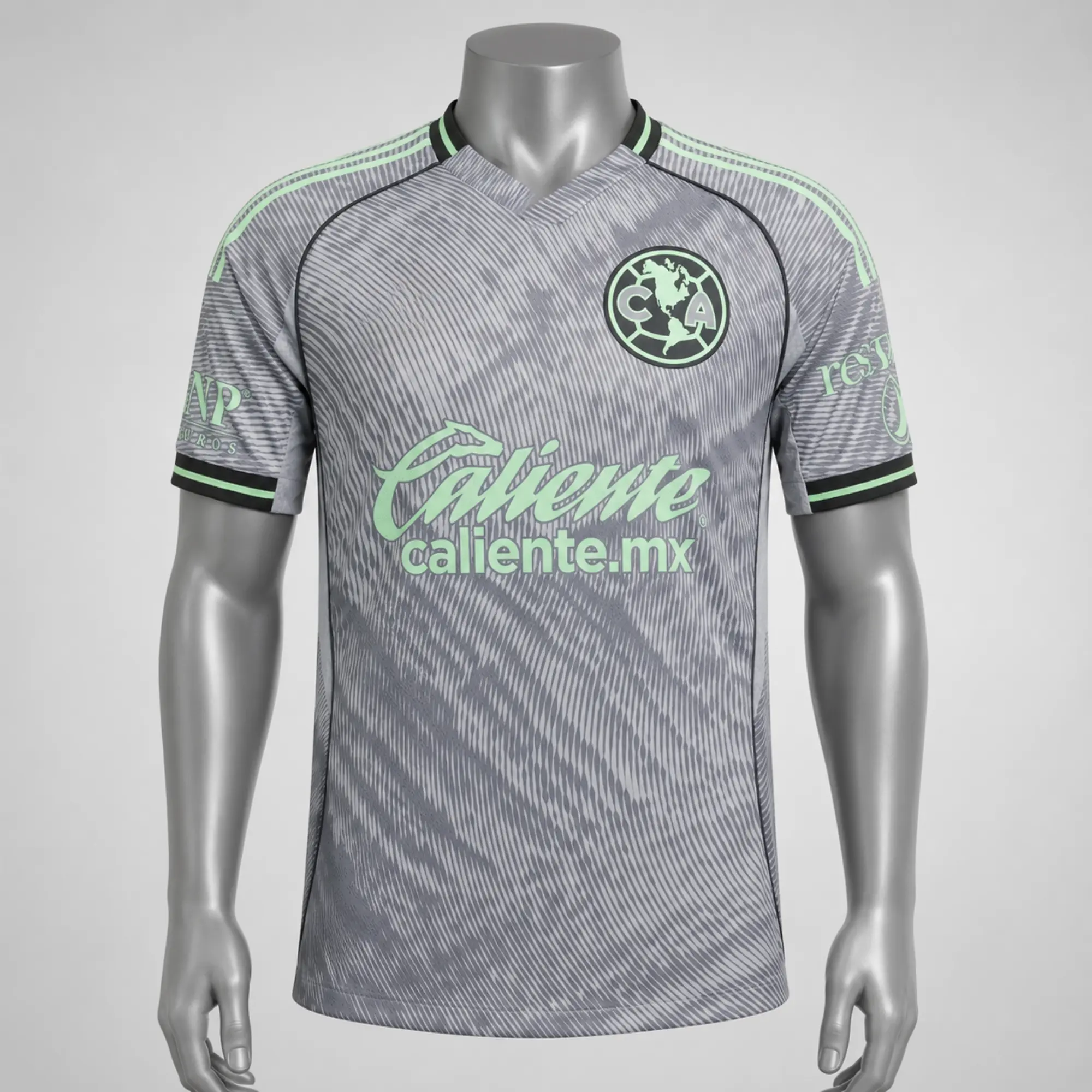 [Full Logo] - Club America 2025-26 Third Soccer Jersey - Full Print Logo