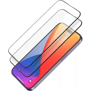 Screen Protector Compatible with iPhone 17 16 15 14 13 12 11pro max plus (3-Pack), 9H Tempered Glass