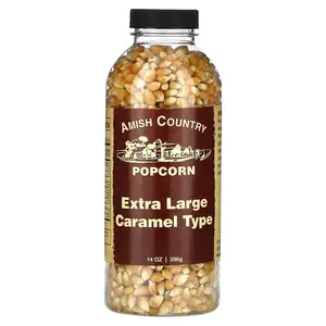 Amish Country Popcorn Extra Large Caramel Type, 14 oz (396 g)