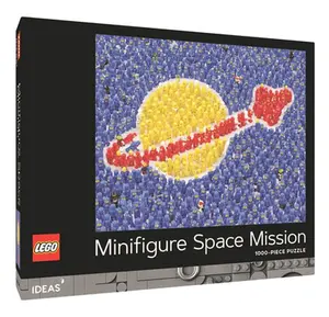 Lego Ideas Minifigure Space Mission 1000-Piece Puzzle -- Lego, Jigsaw