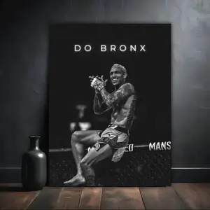 Do Bronx Poster, Charles Oliveira UFC Wall Art, MMA Fighter Print, Lightweight Champion Decor, UFC Fan Gift, Combat Sports Wall Art