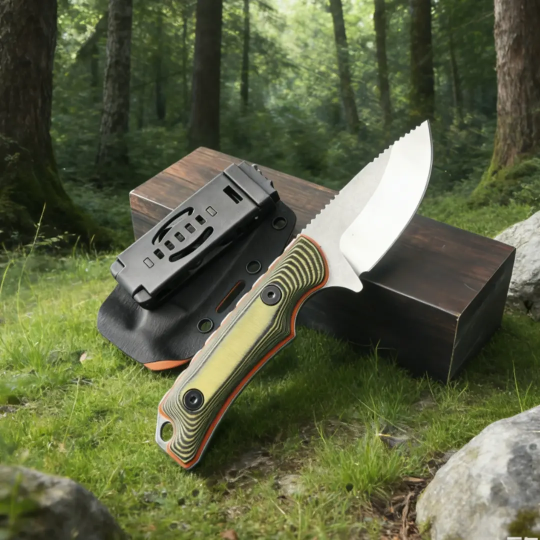 1pc 15017 multi-functional knife, G10 handle, high-quality kitchen knife, fruit knife