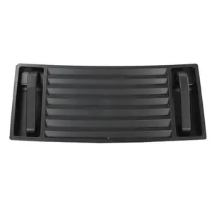 New Fit For 03-09 Hummer H2 Front Hood Grille Vent Panel Cover w/ Handles Black