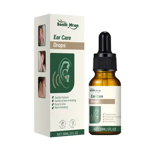 South Moon Ear Care Cleansing Drops, Mild Formula Relieves Ear Discomfort, Daily Cleaning & Massage Drops 30/ML