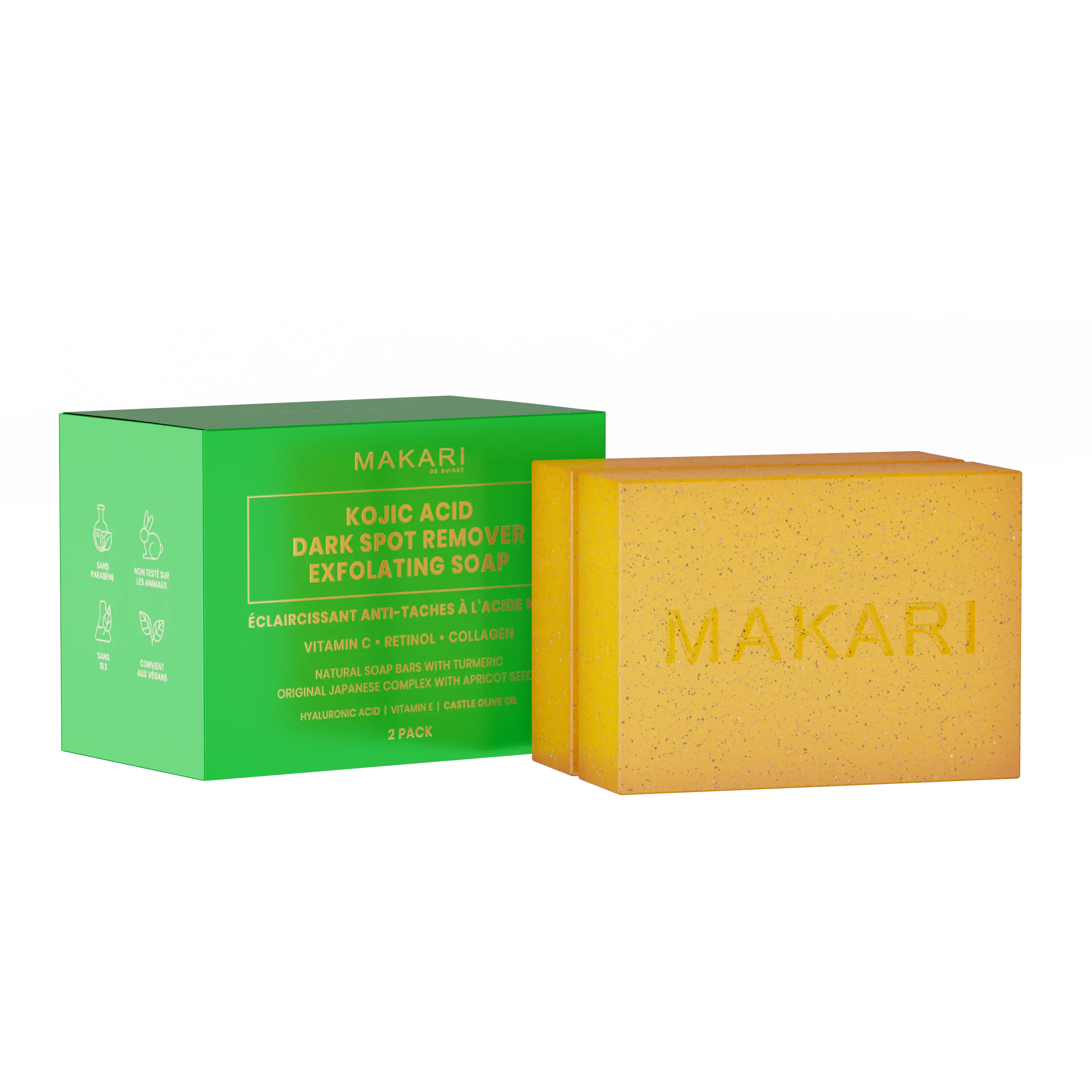 Kojic Acid Dark Spot Remover Soap Bars