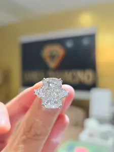 Elongate Cushion Center 9CT 🔥 Hot Design 💍