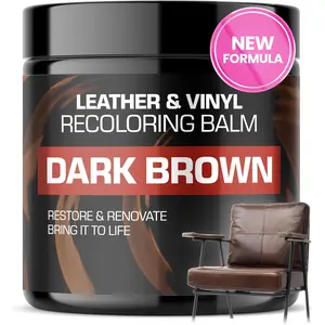 Leather Recoloring Balm, Color Restorer, Scratch Remover, Couch  and Repair, Leather Balm for Couches