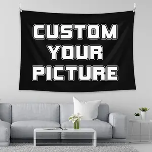 cxfwellBLINGPAINTING Custom Tapestry Upload Images Customizable Tapestries Personalized Backdrop Create Your Own Tapestry Wall Hanging For Living Room Bedroom Dorm Home Decor (39" W X 27" L)