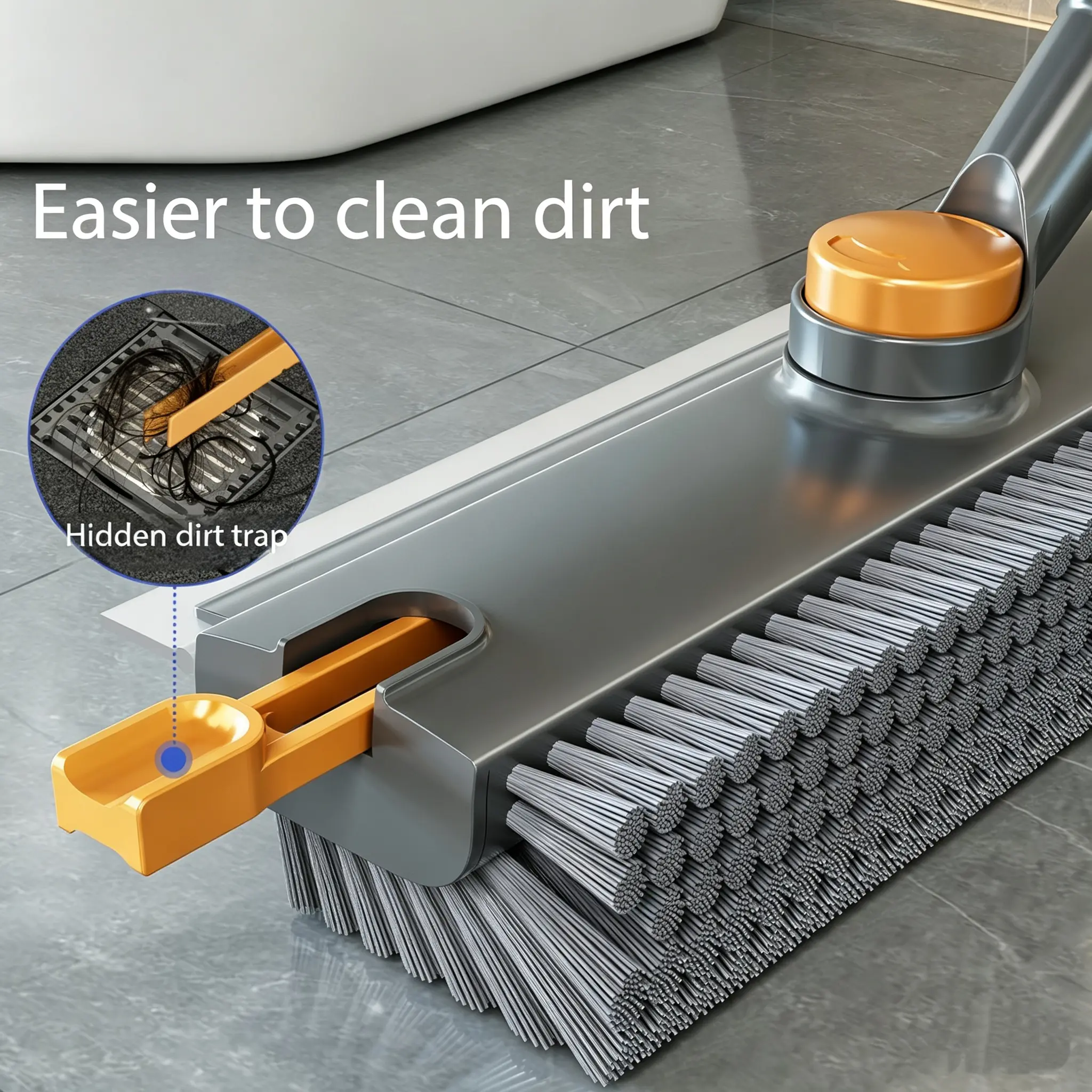 3-in-1 long-handled hard floor cleaning brush; bathroom tile grout cleaning brush set; graduation dance bouquet decoration; matte acrylic wedding invitation box, tools, adjustable