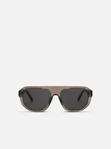 PERRE in Grey Acetate Grey Sunglasses