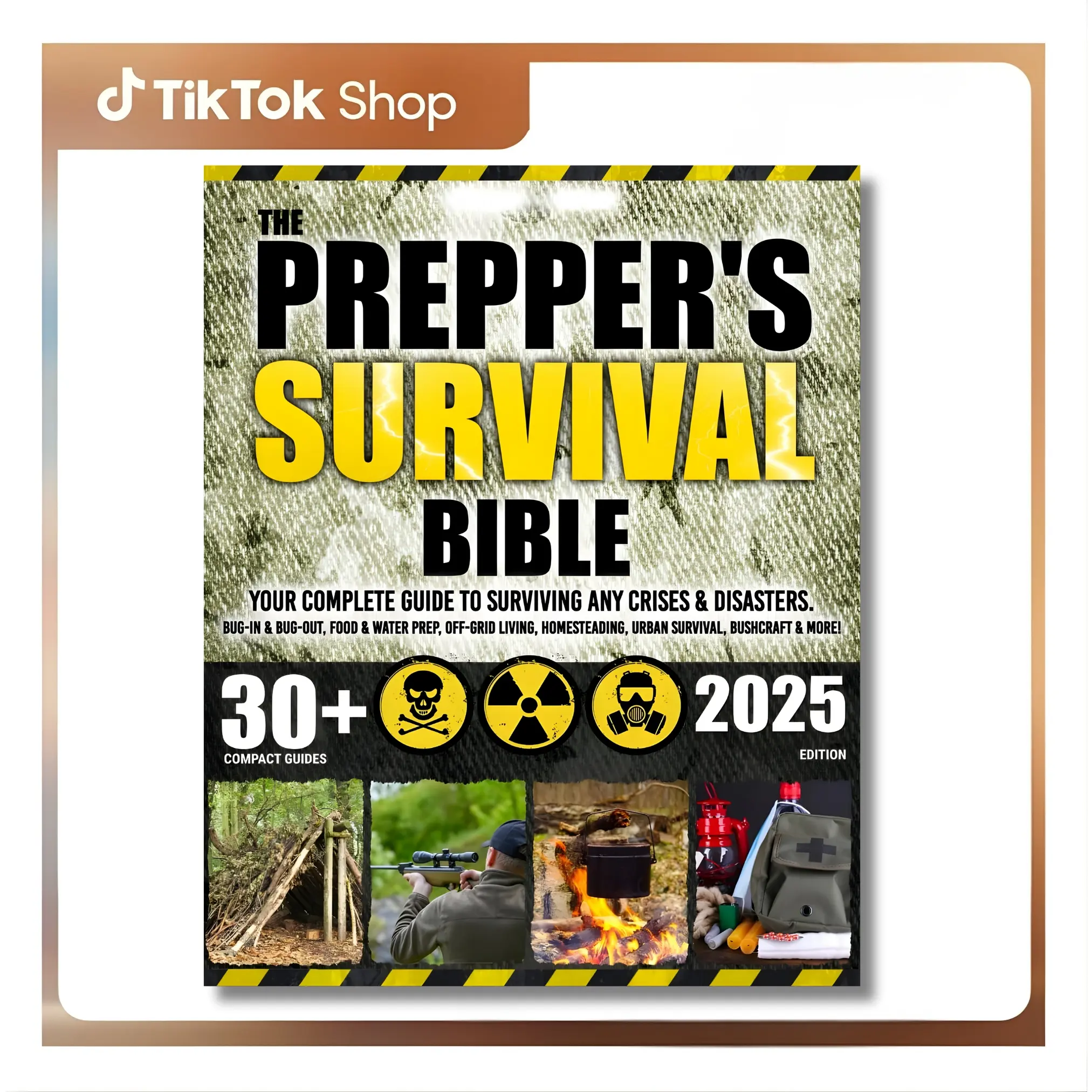 The Prepper’s Survival Bible: Special Edition 239-Page English Paperback Book - Surviving Any Crises & Disasters Career & Self-Help Guide with Effective Techniques, Mental Health Support, Home Defense Tips by Morgan J. Kepler