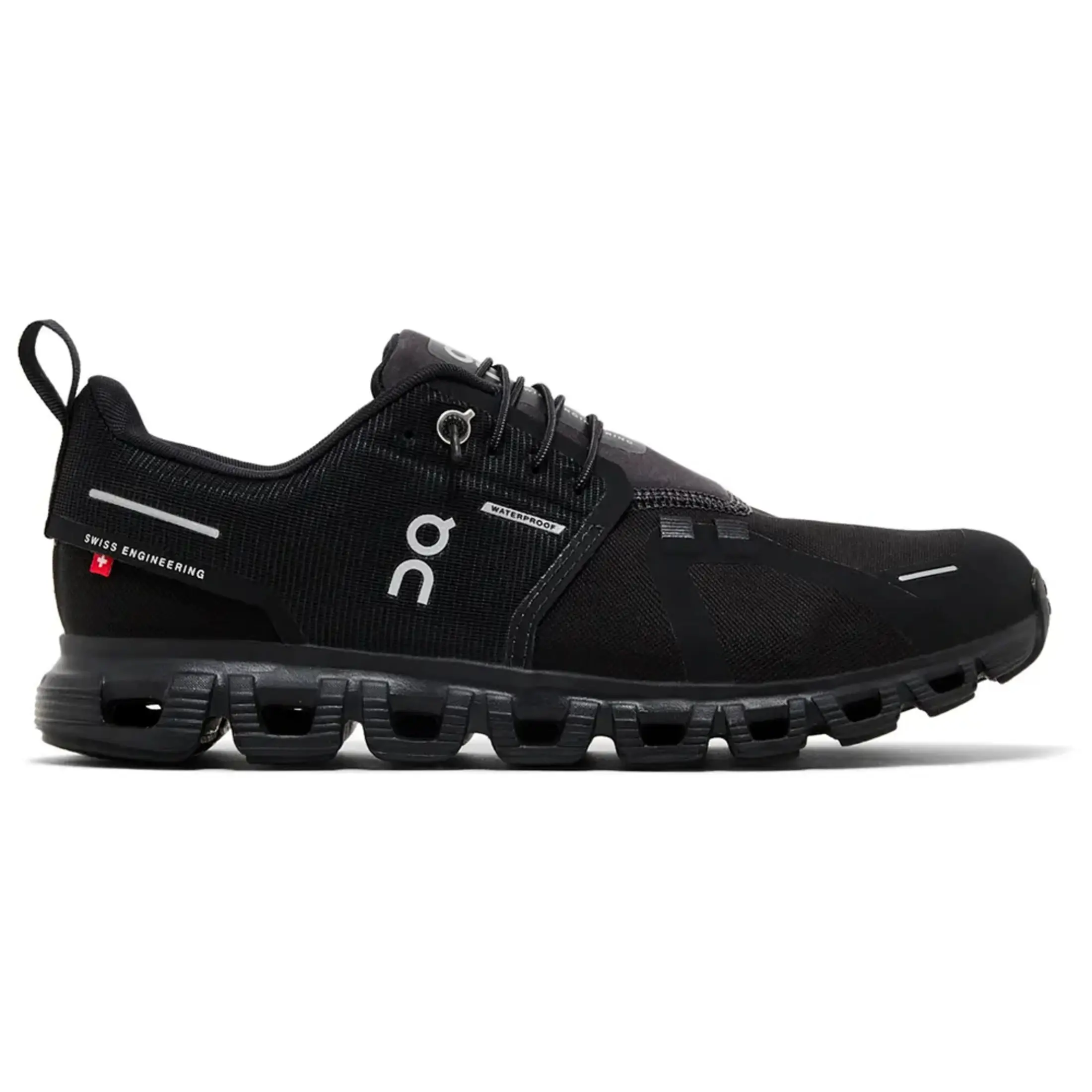 On Running Cloud 6 Waterproof All Black 3WF10051043 Women's Fashion Shoes New